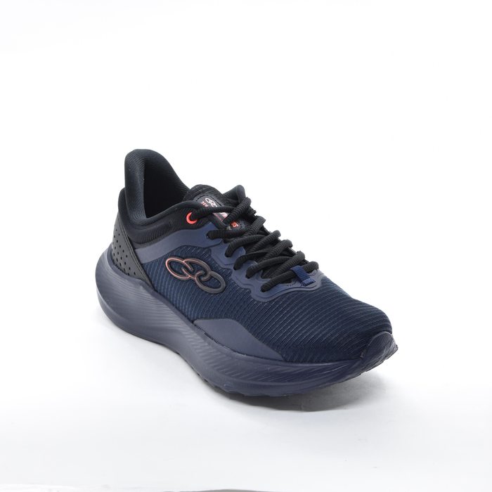 Tênis Olympikus Zex Tecnologia Evasense com Recortes Detalhe Neon Aplicação Logo Solado Trabalhado A