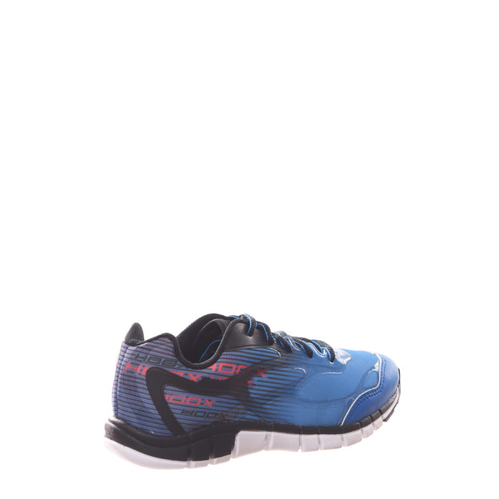 Tênis Kidy Hoox Respi-Tec Tecido Detalhe Gel Transparente Azul e Preto