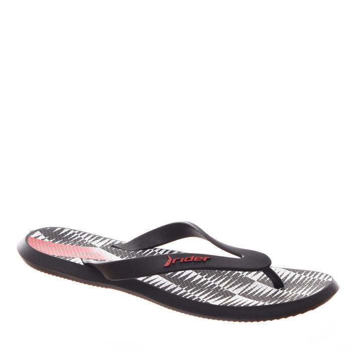Chinelo Rider R1 INK AD Preto e Branco