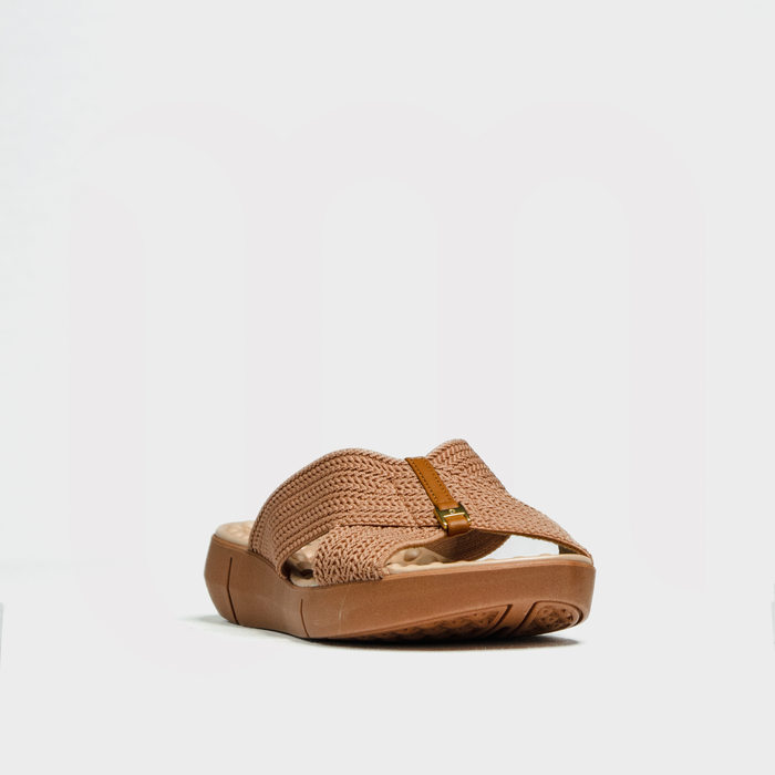 Tamanco Modare Ultra Conforto Palmilha Massageadora Cabedal X Elástico Detalhe Metal Salto Baixo Nud