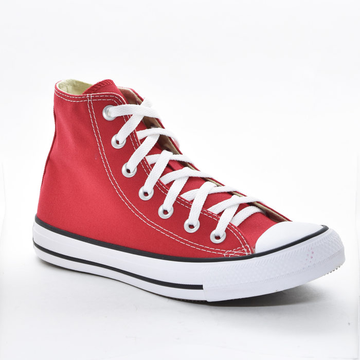Tênis Abotinado Converse All Star Lona Cano Curto Vermelho