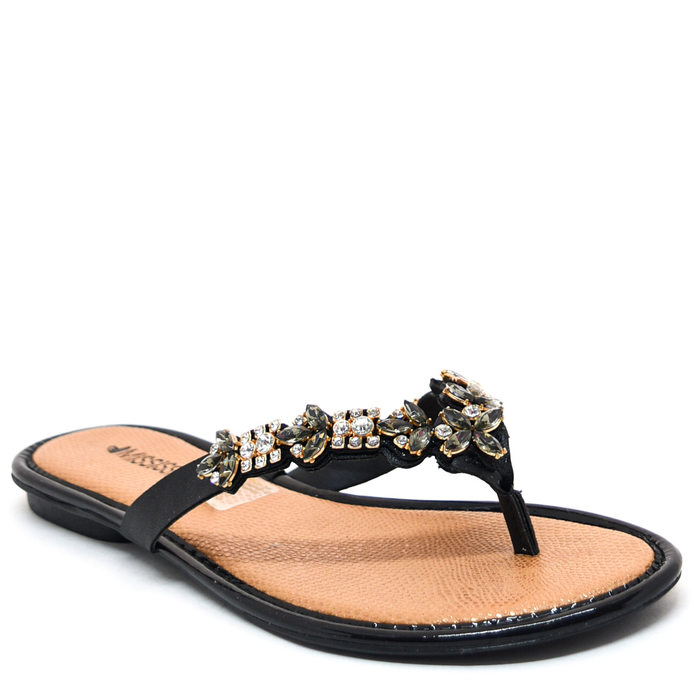 Rasteira Mississipi com Pedras Preta