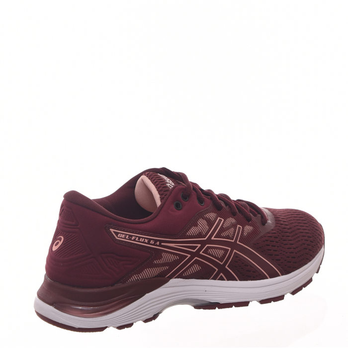 Tênis ASICS Gel Flux 5 A Mesh Bordô e Rosê