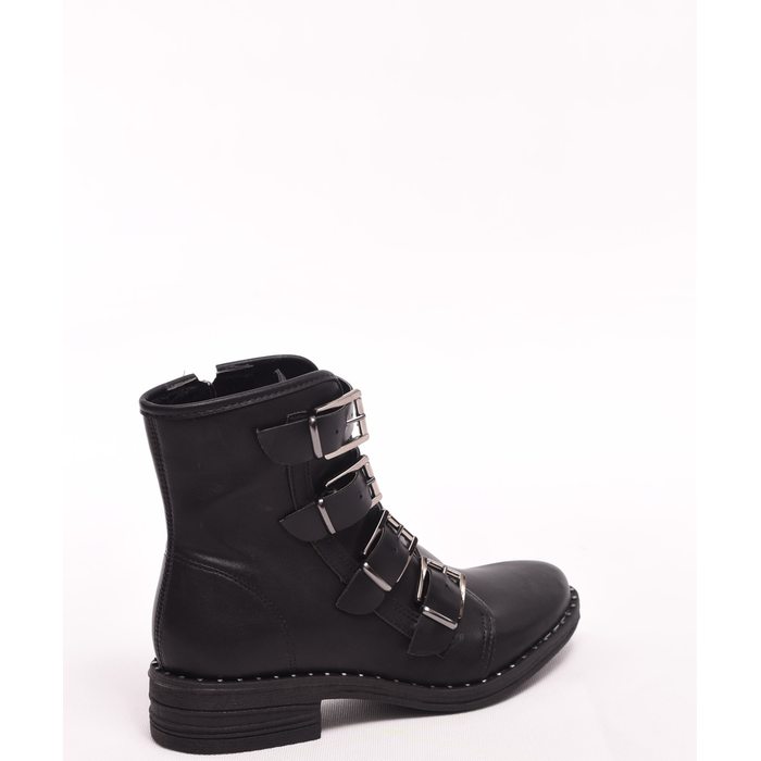 Bota Coturno Sua Cia Detalhe Fivela Preta