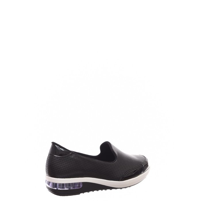 TÊNIS SLIP-ON MODARE ULTRA CONFORTO MICROPERFUROS COM AMORTECEDOR EM GEL PRETO