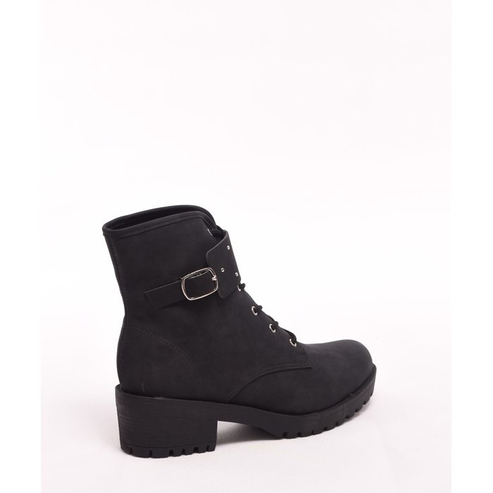 Bota Corturno Sua Cia Rustica Solado Tratorado Preta