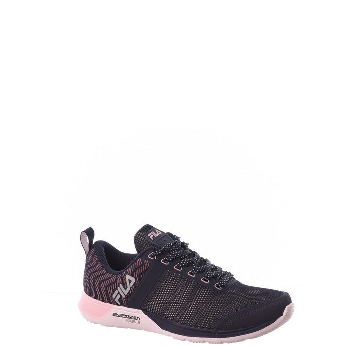 Tênis Fila Fxt Cross 53 SE Mesh Azul Marinho e Rosa