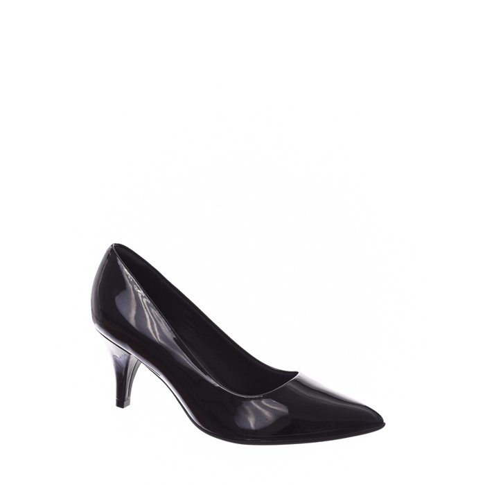 SAPATO SCARPIN PICCADILLY SALTO BAIXO VERNIZ PRETO