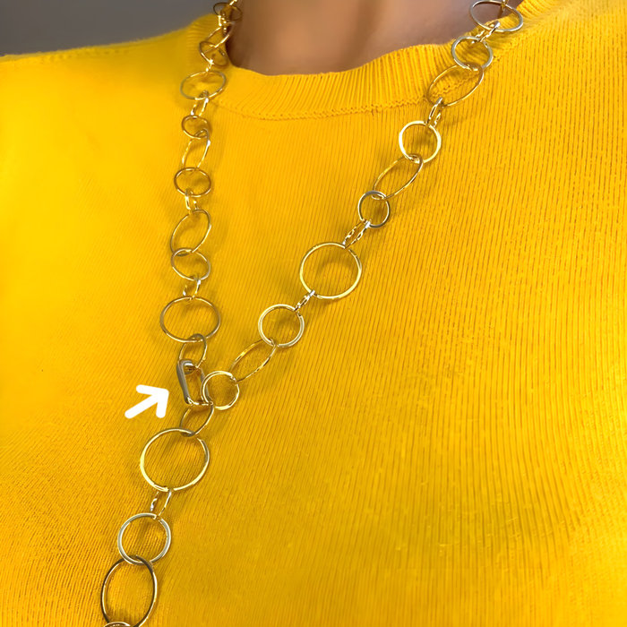 Pingente Mosquetão Circularis