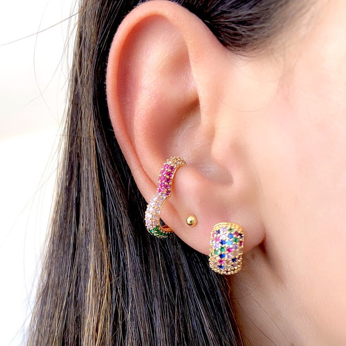 Piercing Coração Aquarela