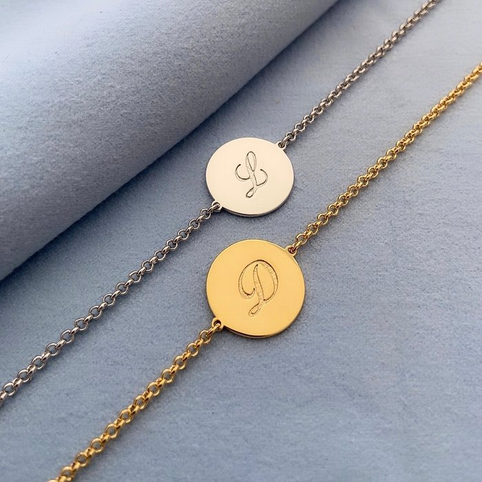 Pulseira Círculo Letra