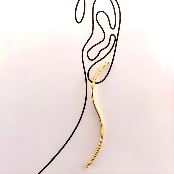 Brinco Linhas Onduladas