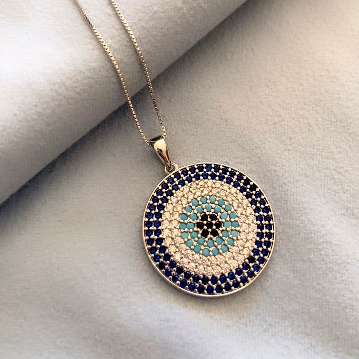 Colar Solar Zircônia