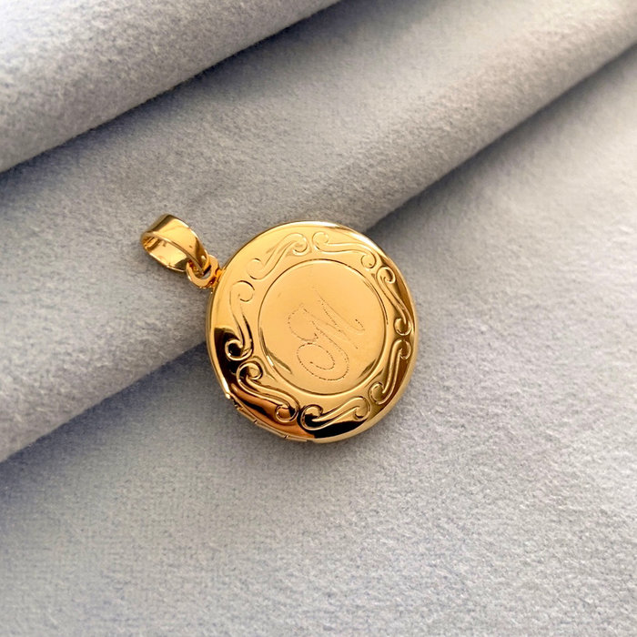 Pingente Relicário Inicial