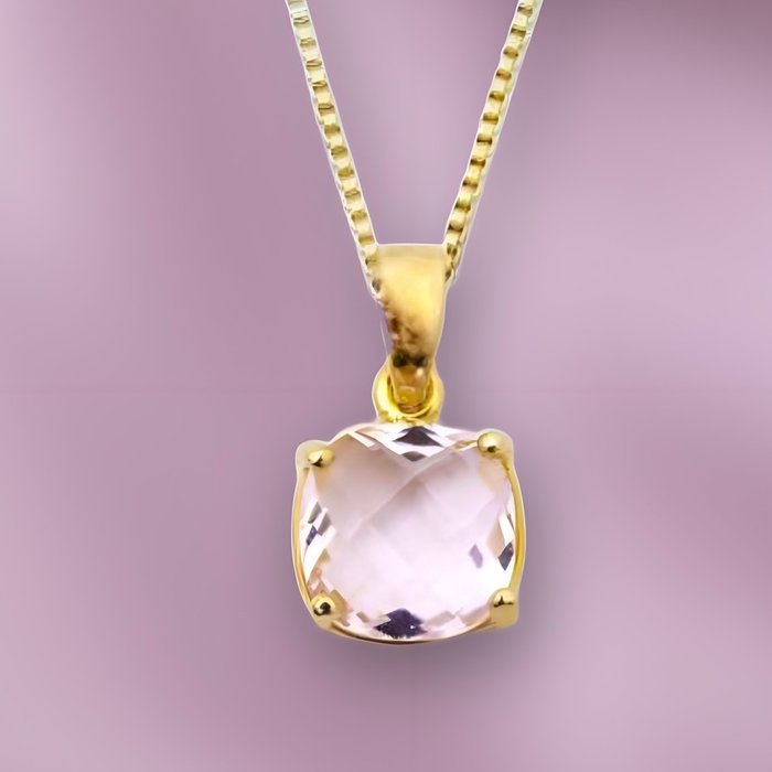 Colar Acqua Quadrado