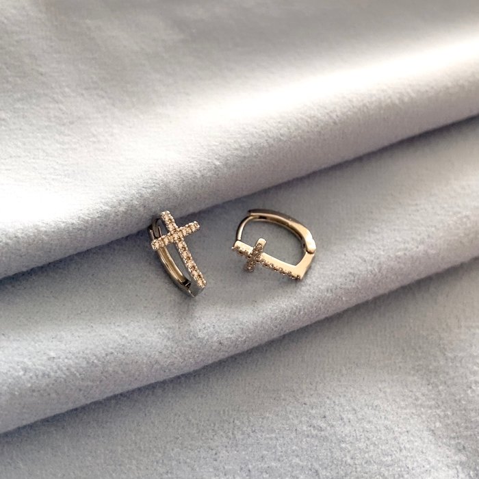 Argola Amém Zircônia