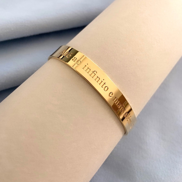 Bracelete Frase