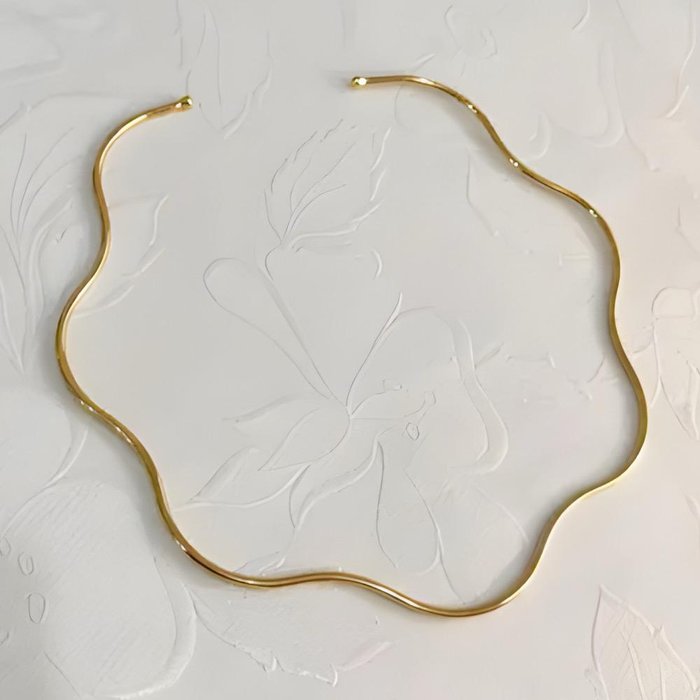 Aro Fino Ondulado Aberto