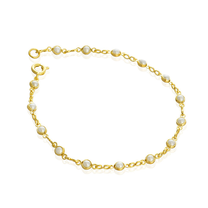 Pulseira Mini Perolas