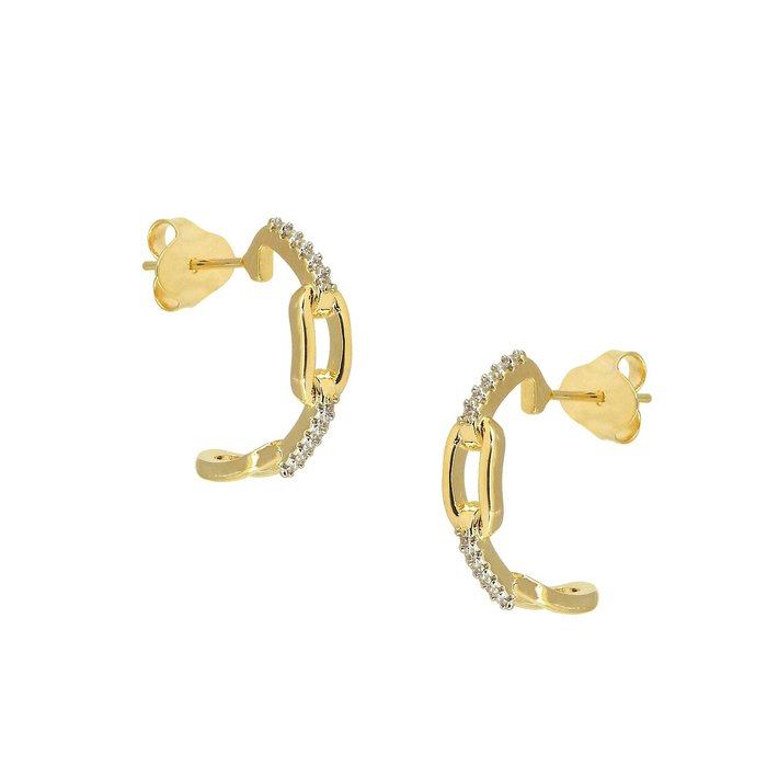 Brinco P Elos Circularis Zircônia