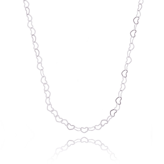 Colar Chocker Corações