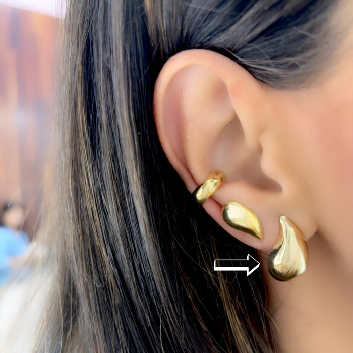 Brinco Gota M Virgula