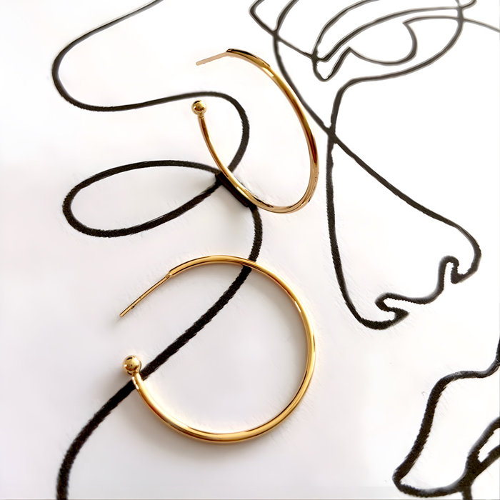 Argola Linhas Md Para Pingentes