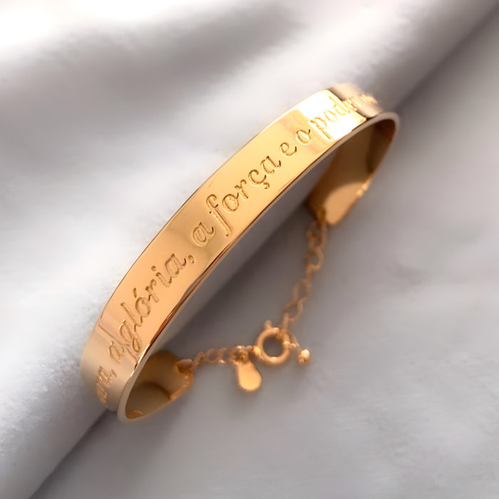 Bracelete Frase