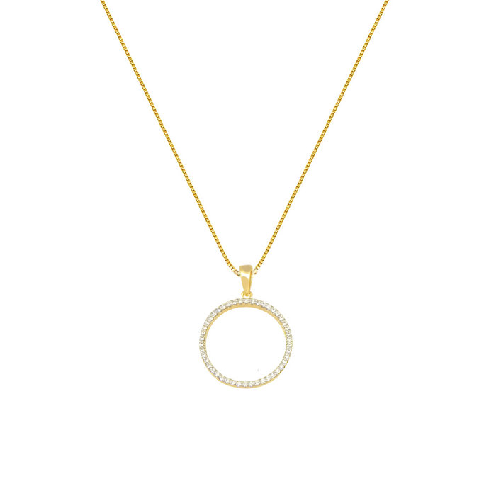 Colar Circularis Zircônia