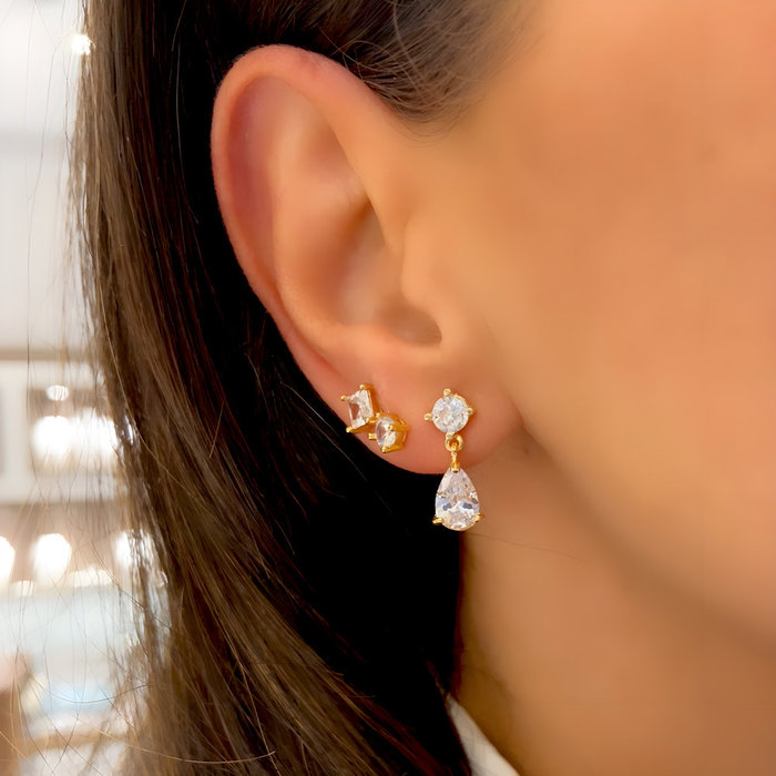 Brinco Gota Solitária