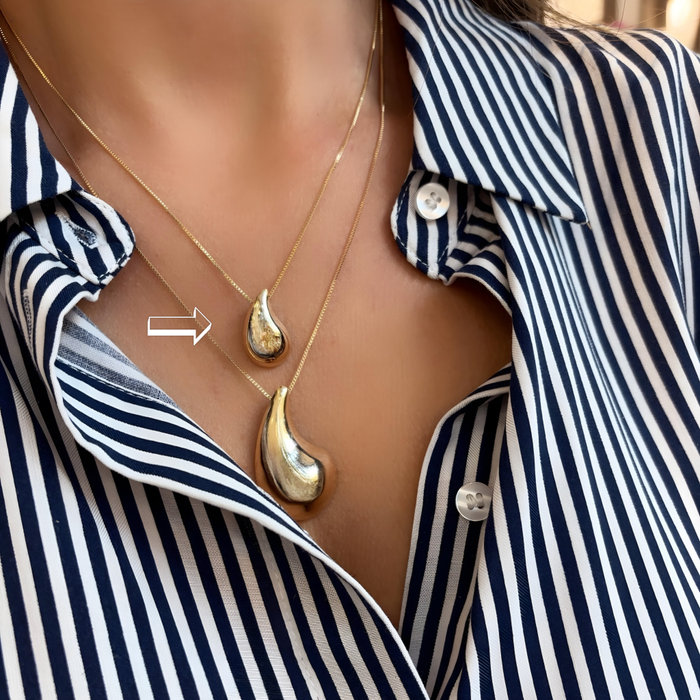 Colar Gota M Virgula