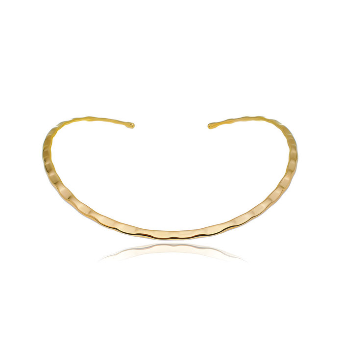 Colar Aro Organic Martelado