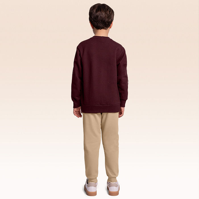 Conjunto blusão e calça moletom
