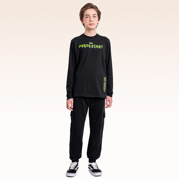 Camiseta manga longa