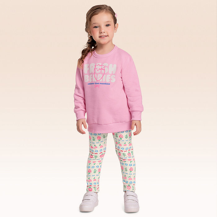 Conjunto blusão e legging