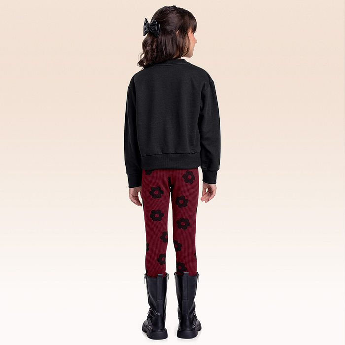 Conjunto blusão e legging