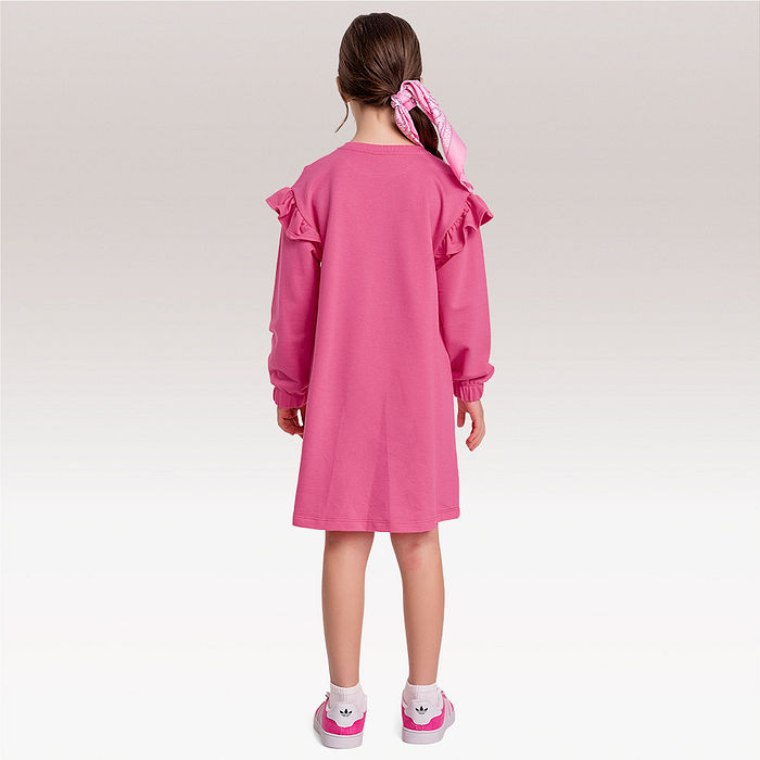 Vestido manga longa Barbie