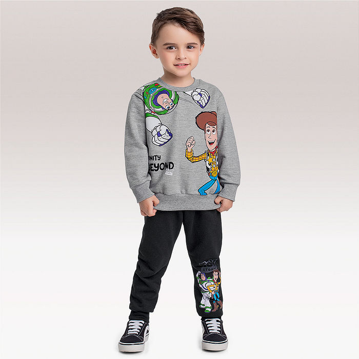 Conjunto blusão e calça Toy Story