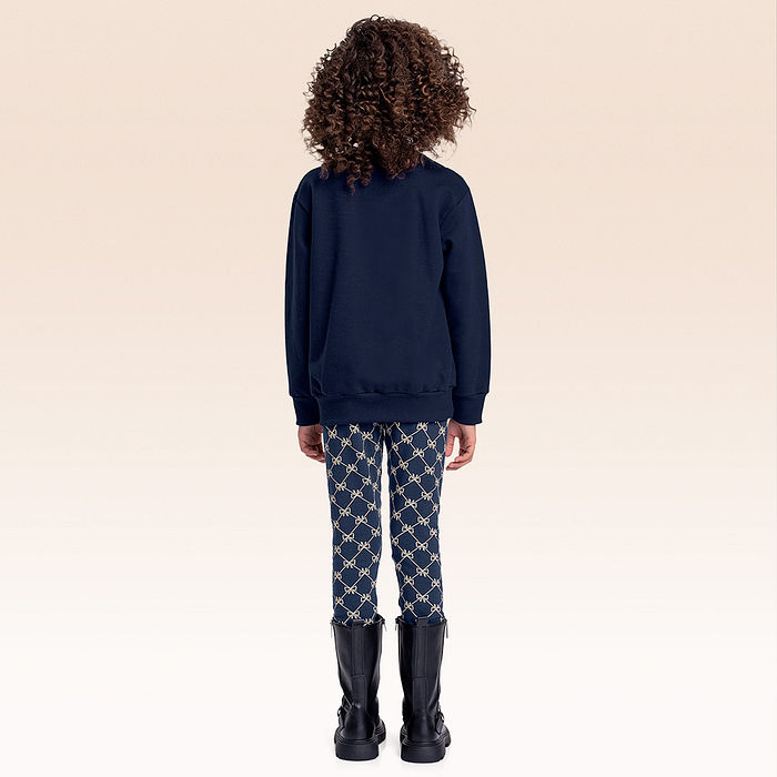 Conjunto blusão e legging