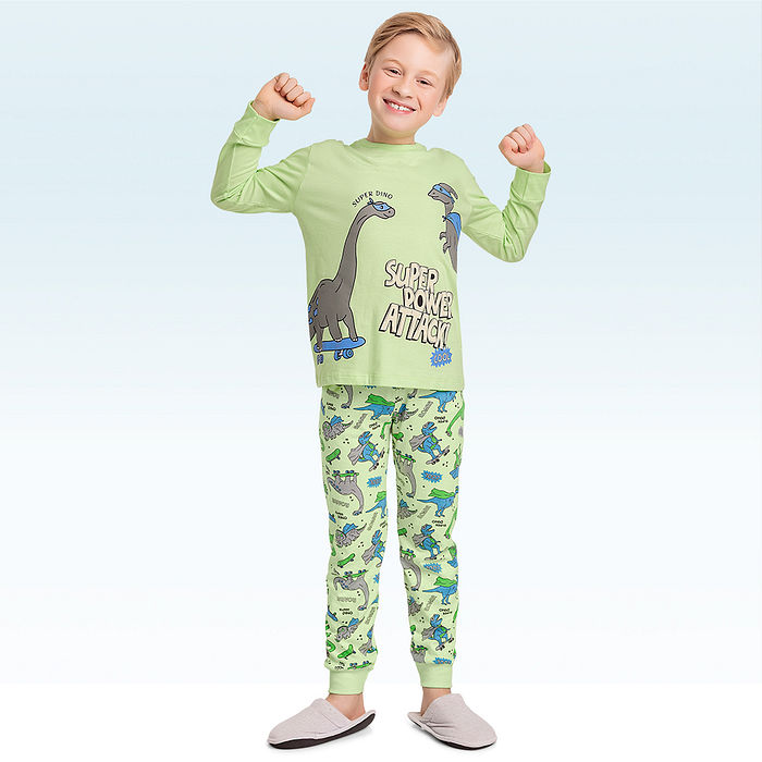 Conjunto pijama camiseta manga longa e calça