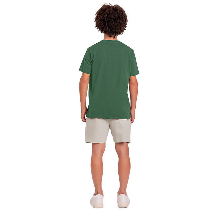 Conjunto camiseta e bermuda com cadarço funcional