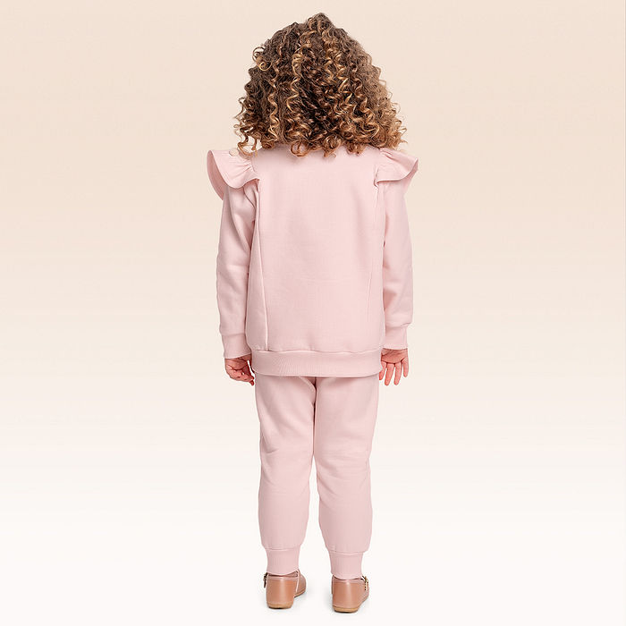 Conjunto blusão e calça moletom