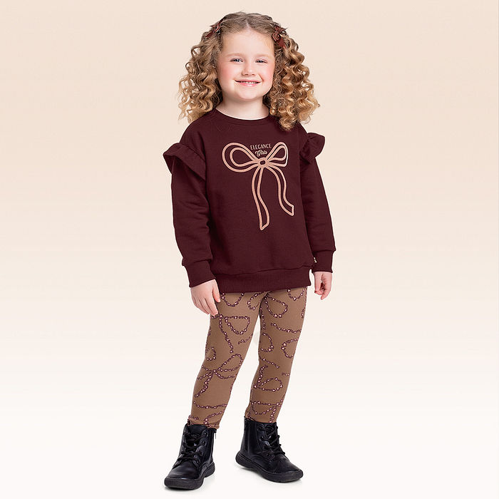 Conjunto blusão e legging