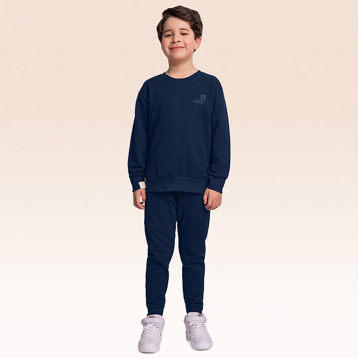 Conjunto blusão e calça moletom