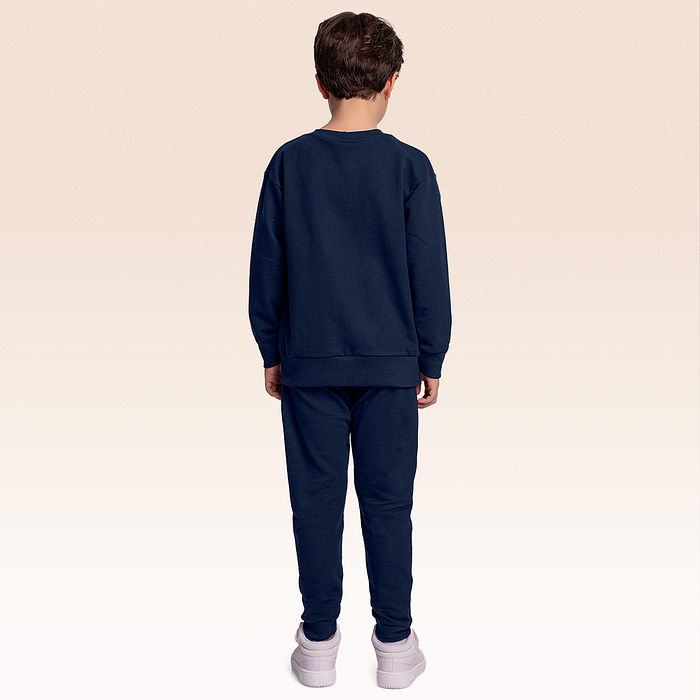 Conjunto blusão e calça moletom