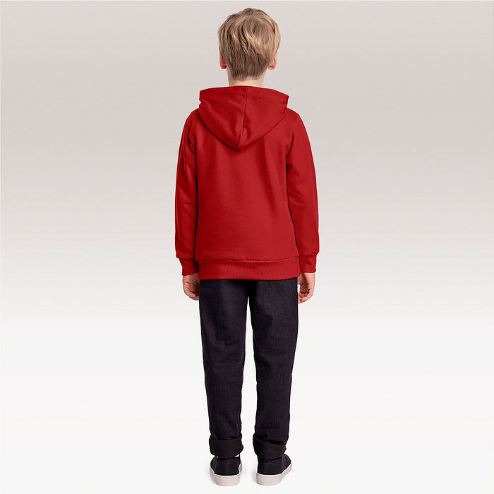 Blusão em moletom com capuz Spider-man