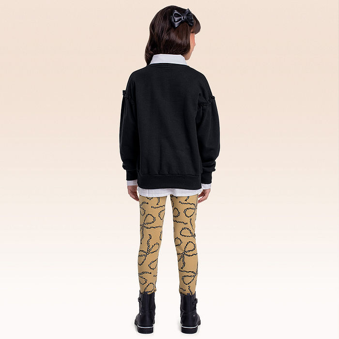 Conjunto blusão e legging