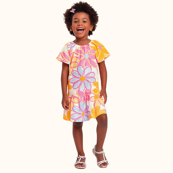 Vestido verão flores