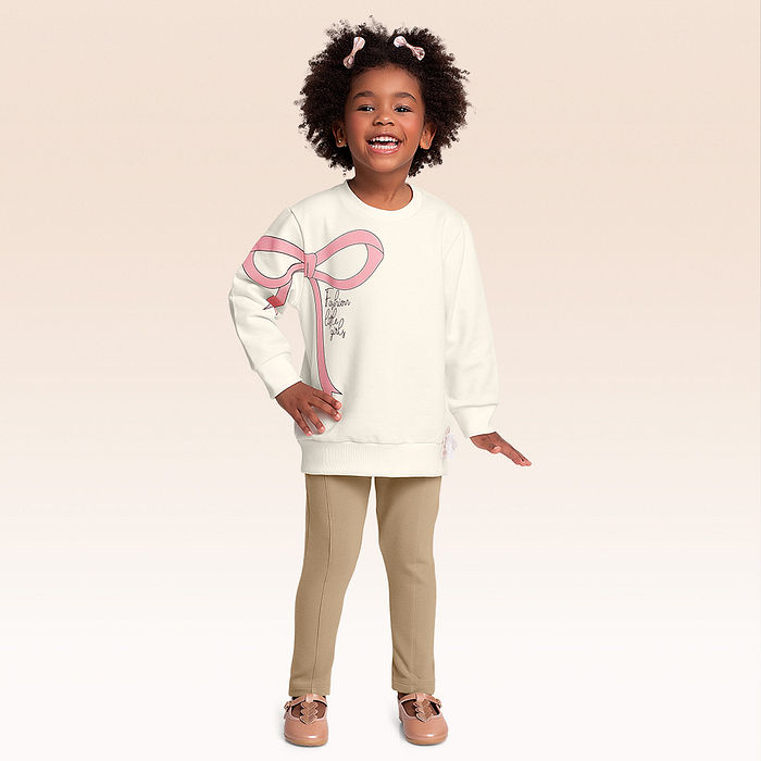 Conjunto blusão e legging