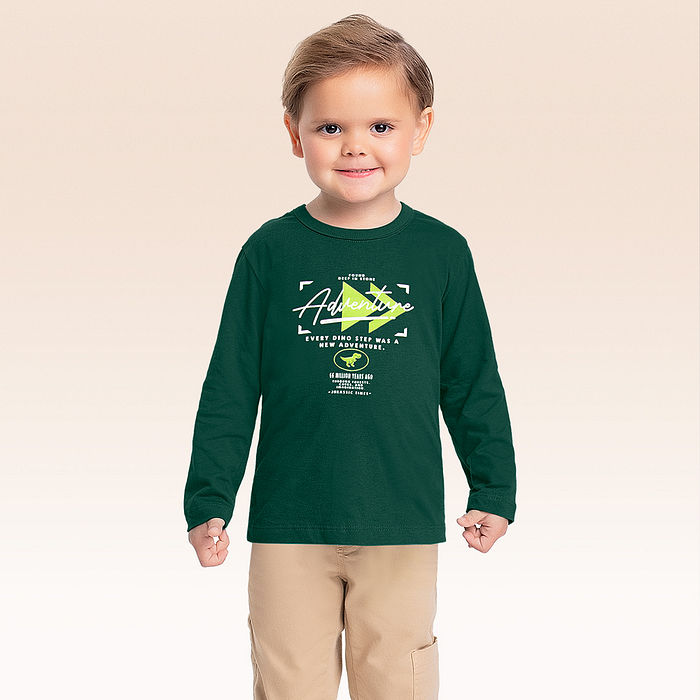 Camiseta manga longa